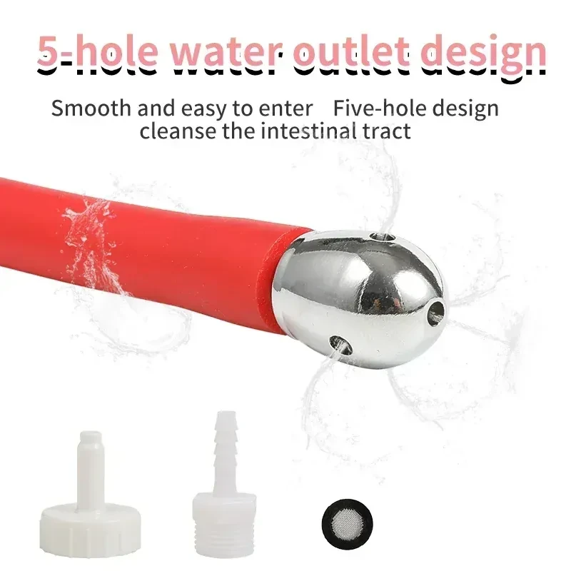 flexible silicone anal cleanser