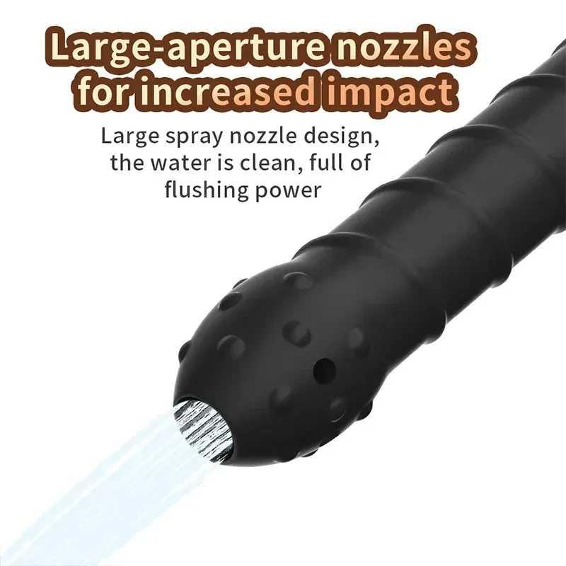 flexible silicone anal irrigation