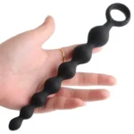 flexible silicone anal toy set