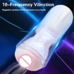 flexible silicone ribbed masturbator