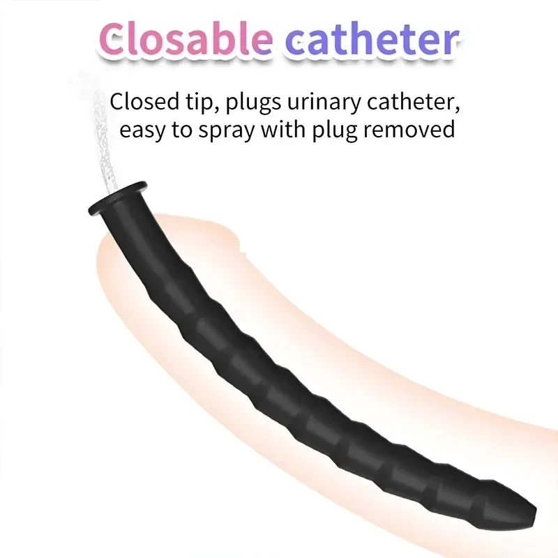 flexible silicone urethral catheter
