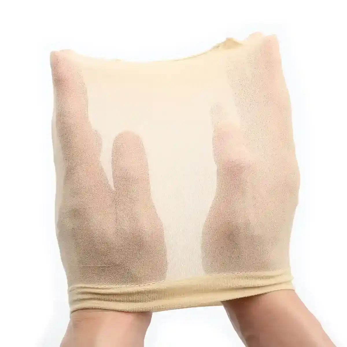 flexible spandex submissive hood mask