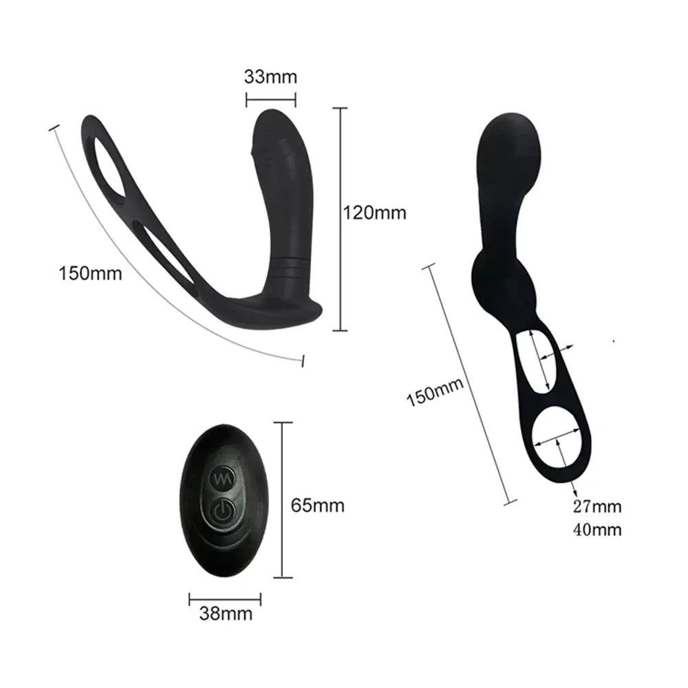 g spot curved anal vibrator silicone