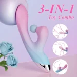g-spot curved rabbit vibrator usb
