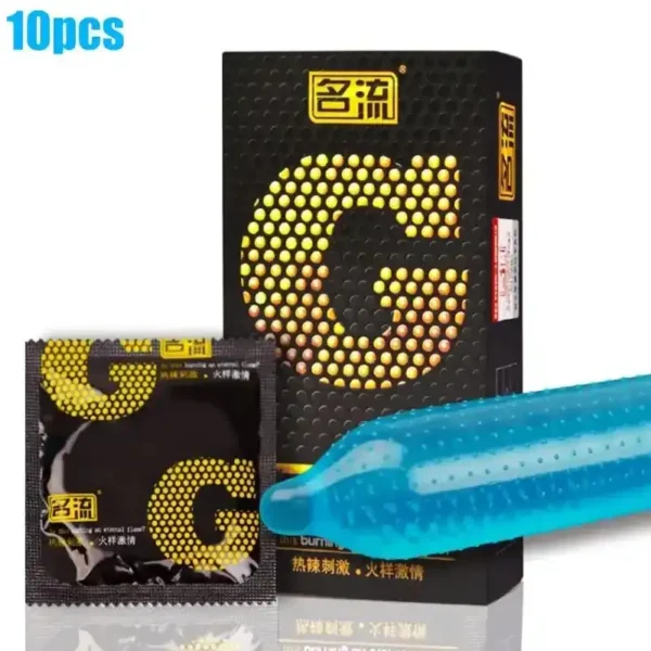 g-spot latex condom 10 pack