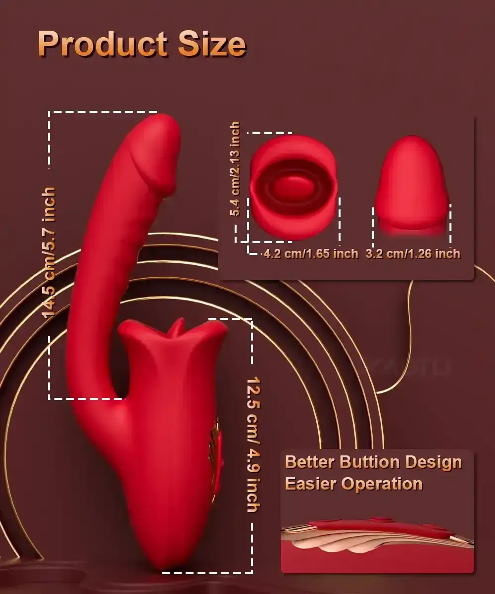 g spot vibrator kissing function