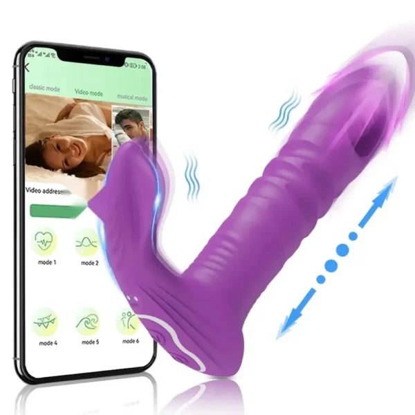 g-spot vibrator with qr code