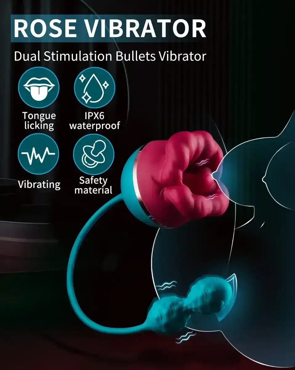 g spot curved rose toy