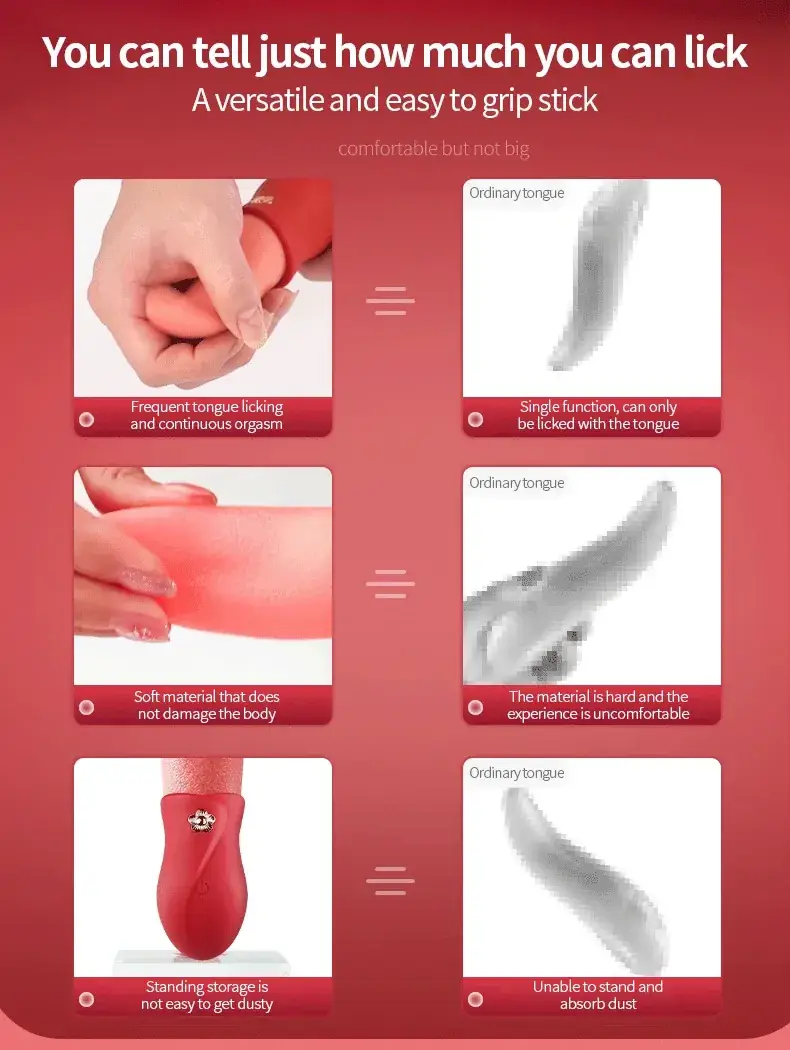 g spot focused tongue licker toy