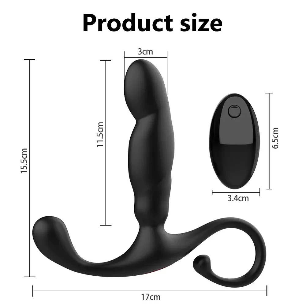 g spot prostate massager remote control