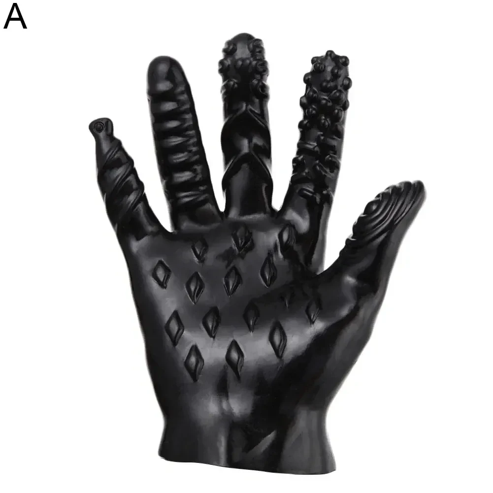 gentle pleasure pvc masturbation glove