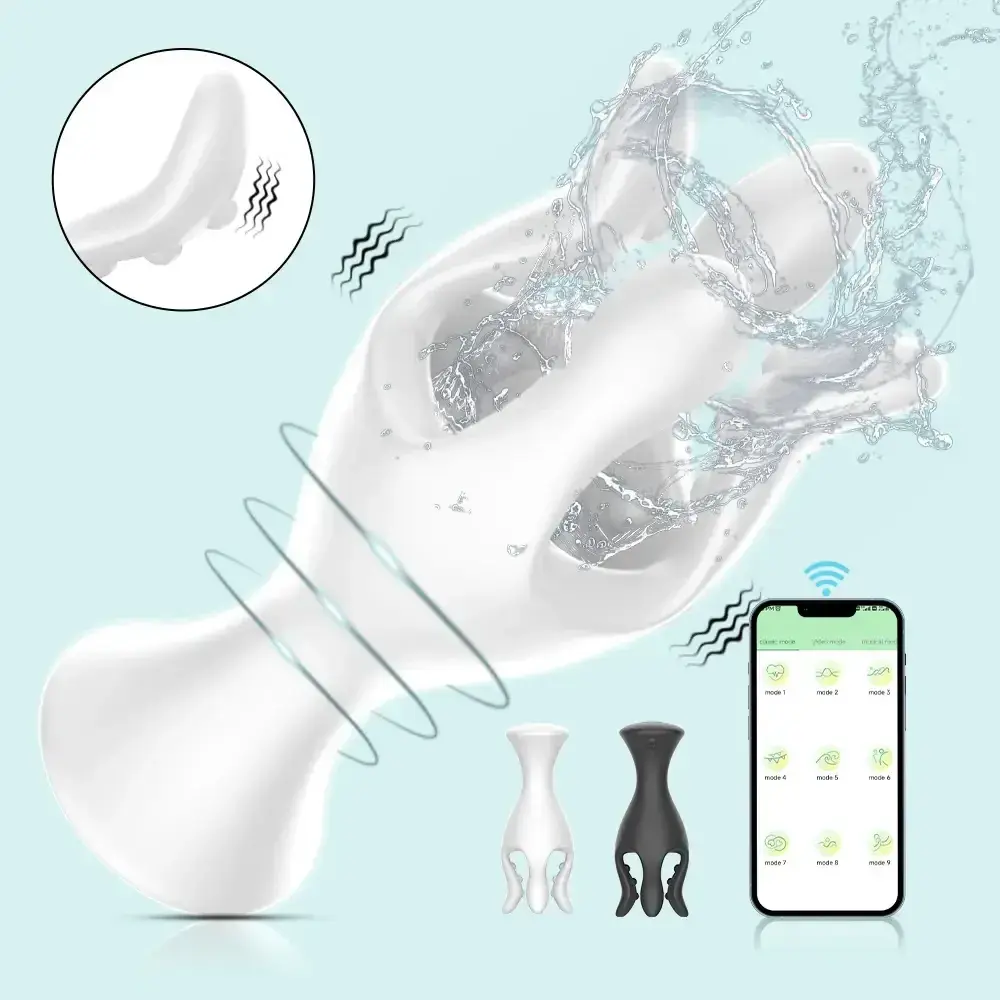 glans vibrator with texture