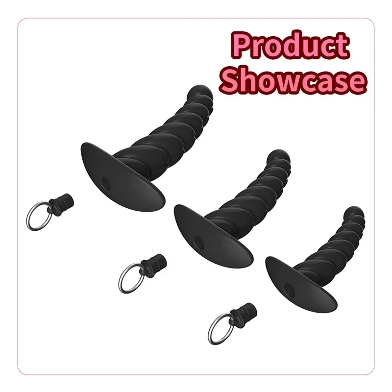gradual expansion anal beads silicone