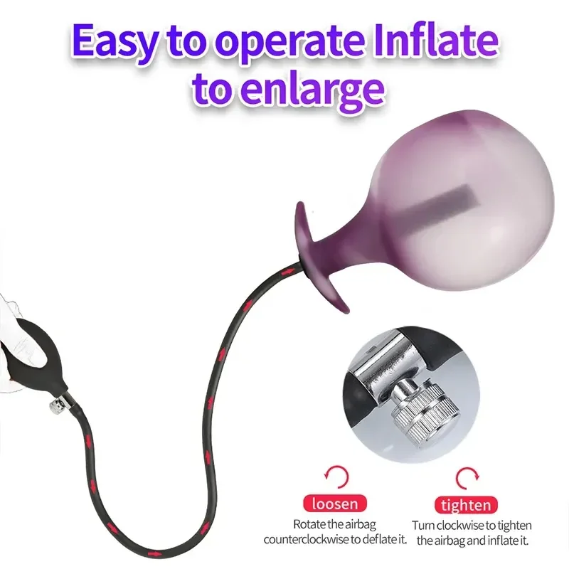 gradual expansion anal plug 1