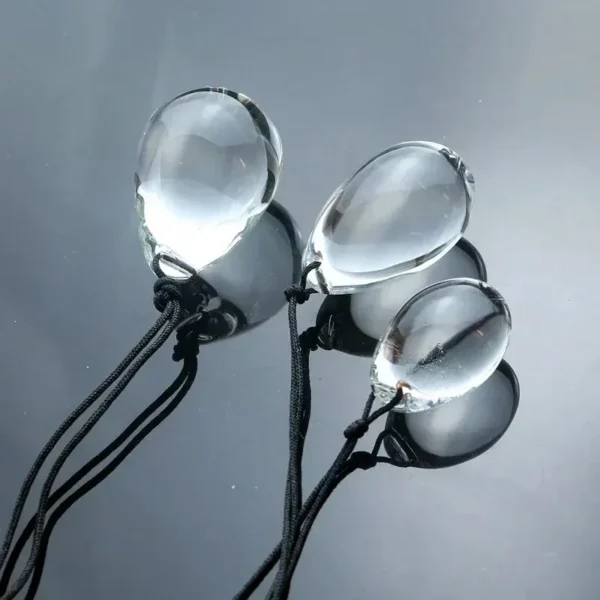 gradual glass anal beads pleasure