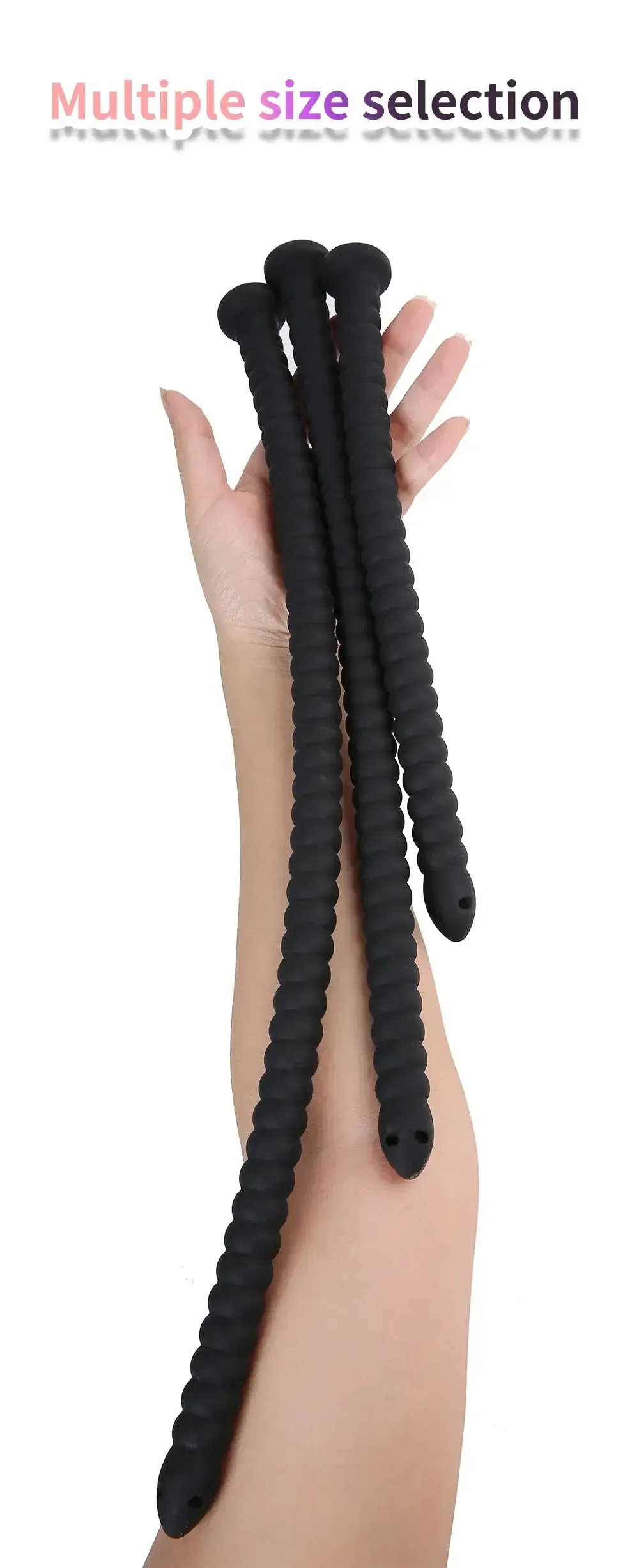 graduated size anal plug set