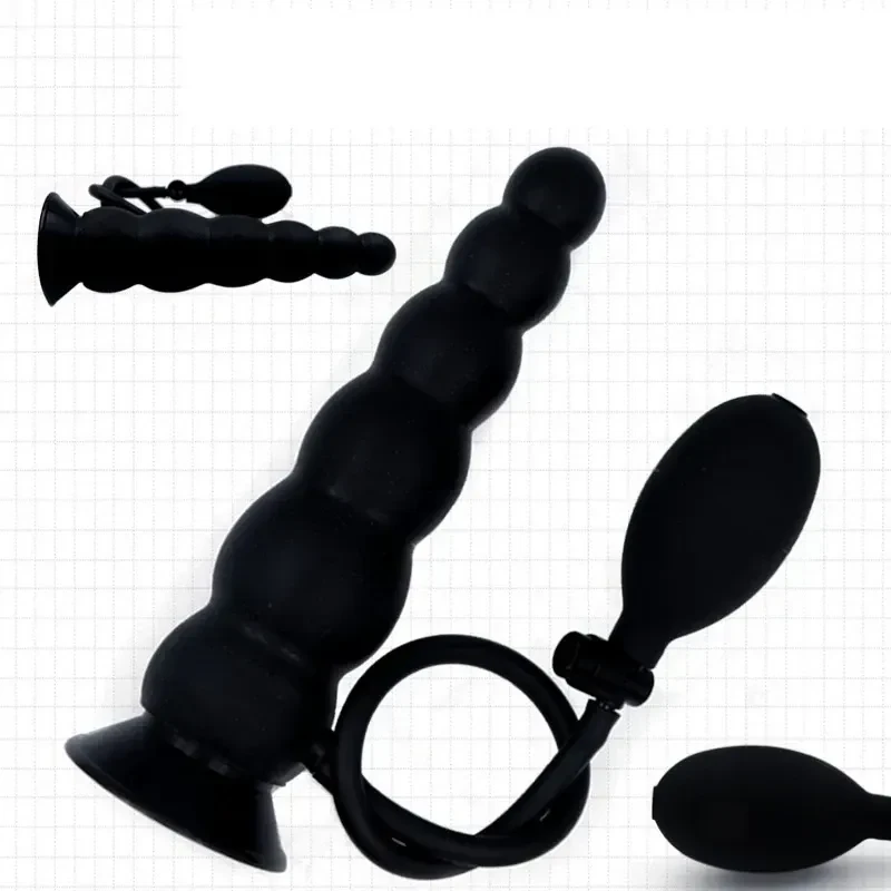 hands free anal plug with suction