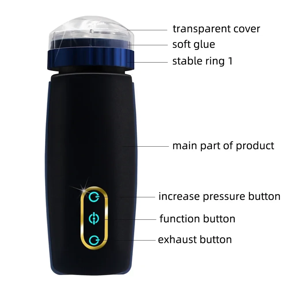 hands free automatic telescopic male pleasure toy