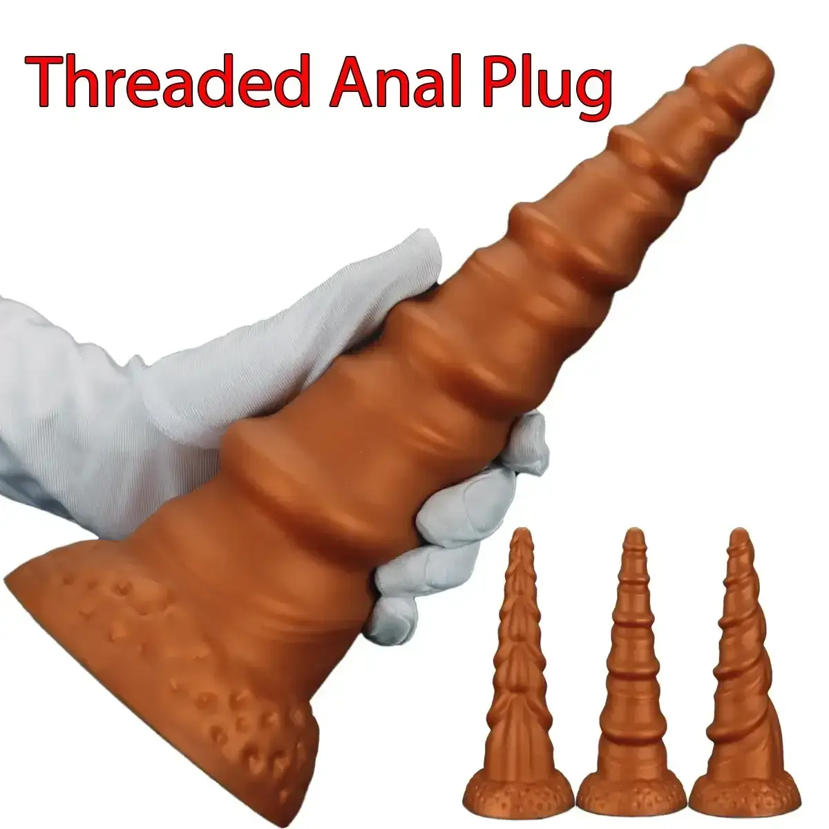 hands free anal plug silicone 1