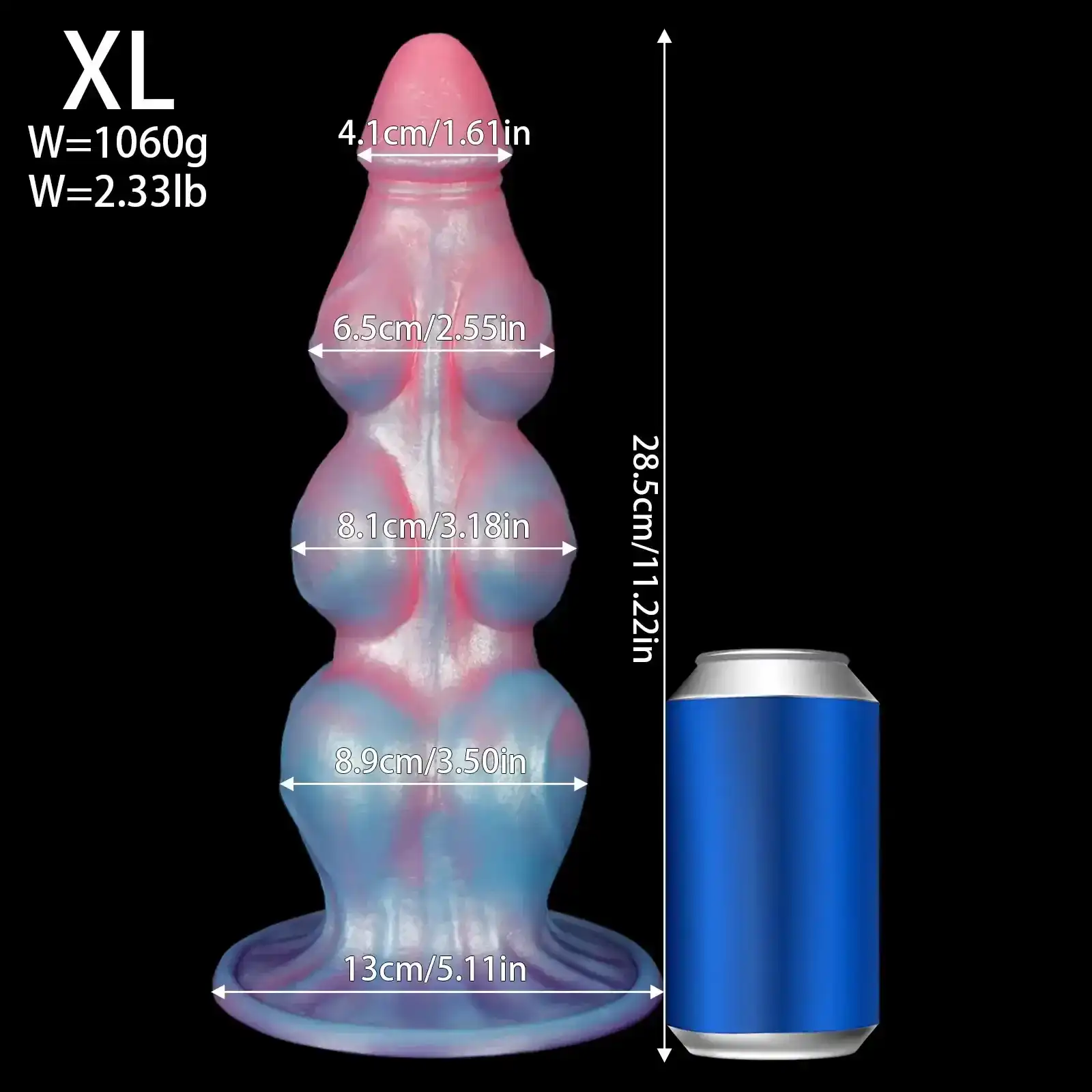 hands free anal plug silicone 2