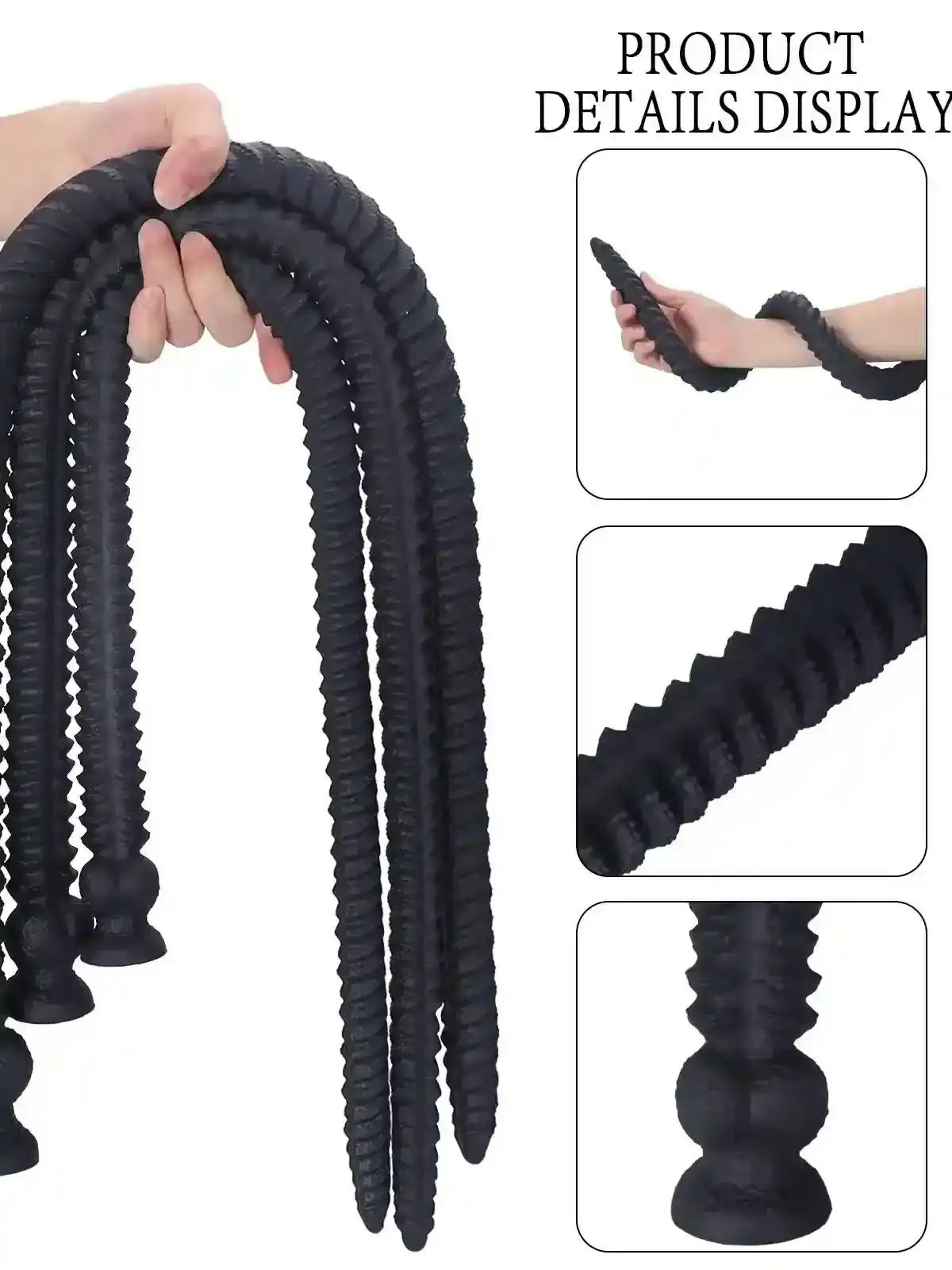 hands free anal plug with suction 1