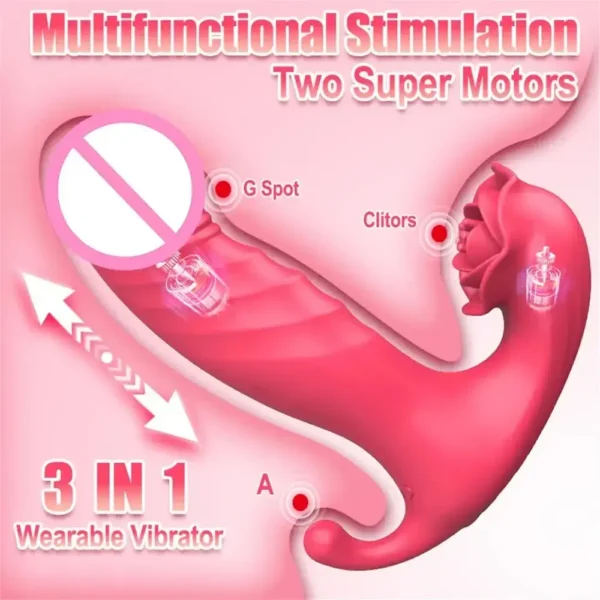 hands free g-spot clitoral stimulation device