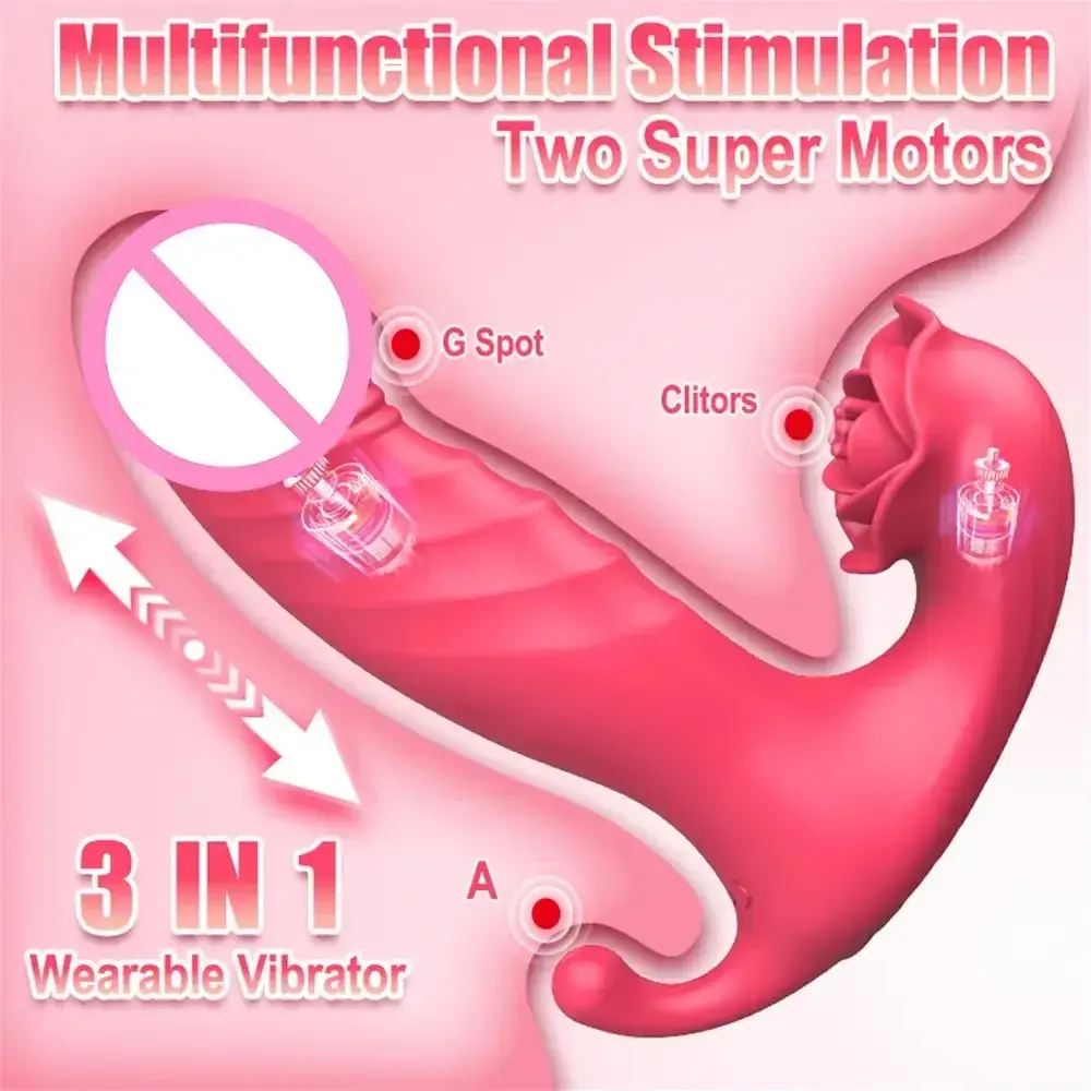 hands free g-spot clitoral stimulation device