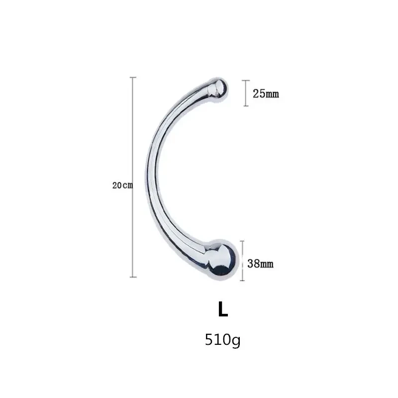 heavy stainless steel prostate wand 510g