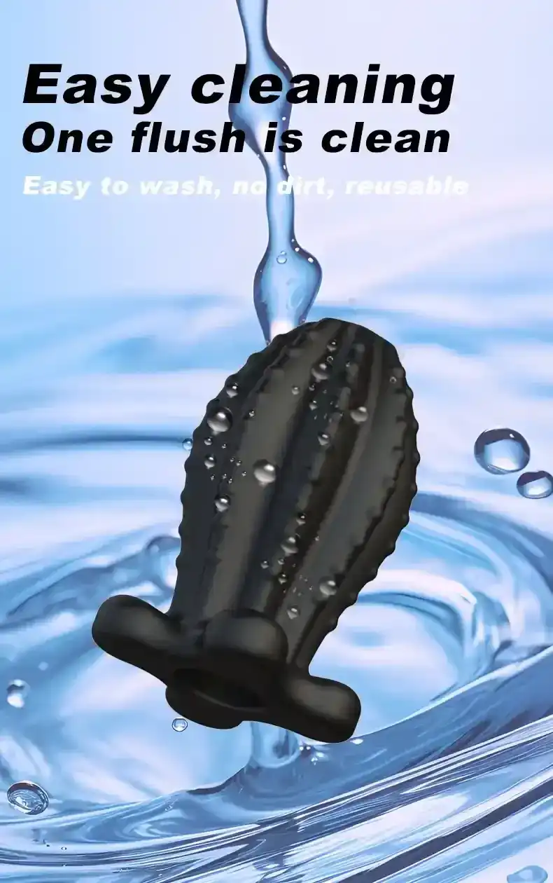 hollow anal plug enema safe