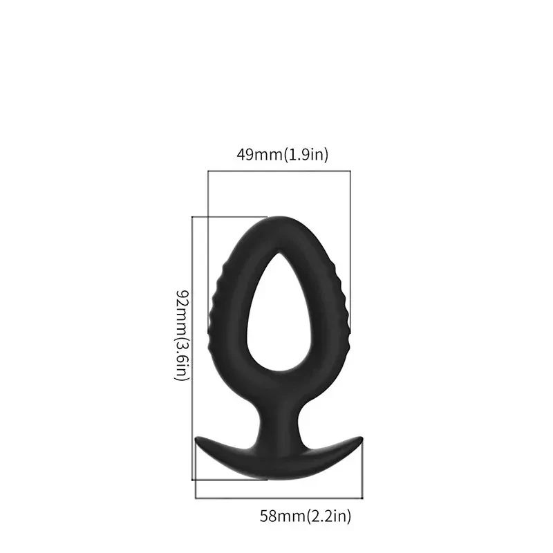 hollow butt plug gradual stretching