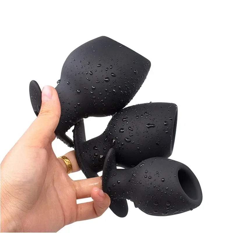 hollow design anal training plug