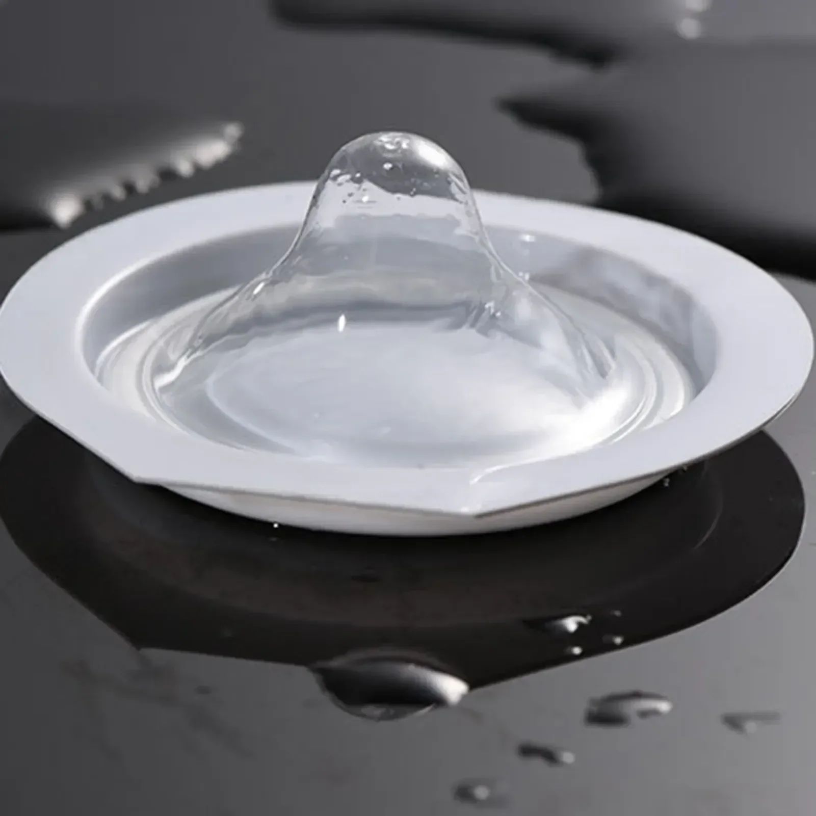 hyaluronic acid lubricated natural condoms