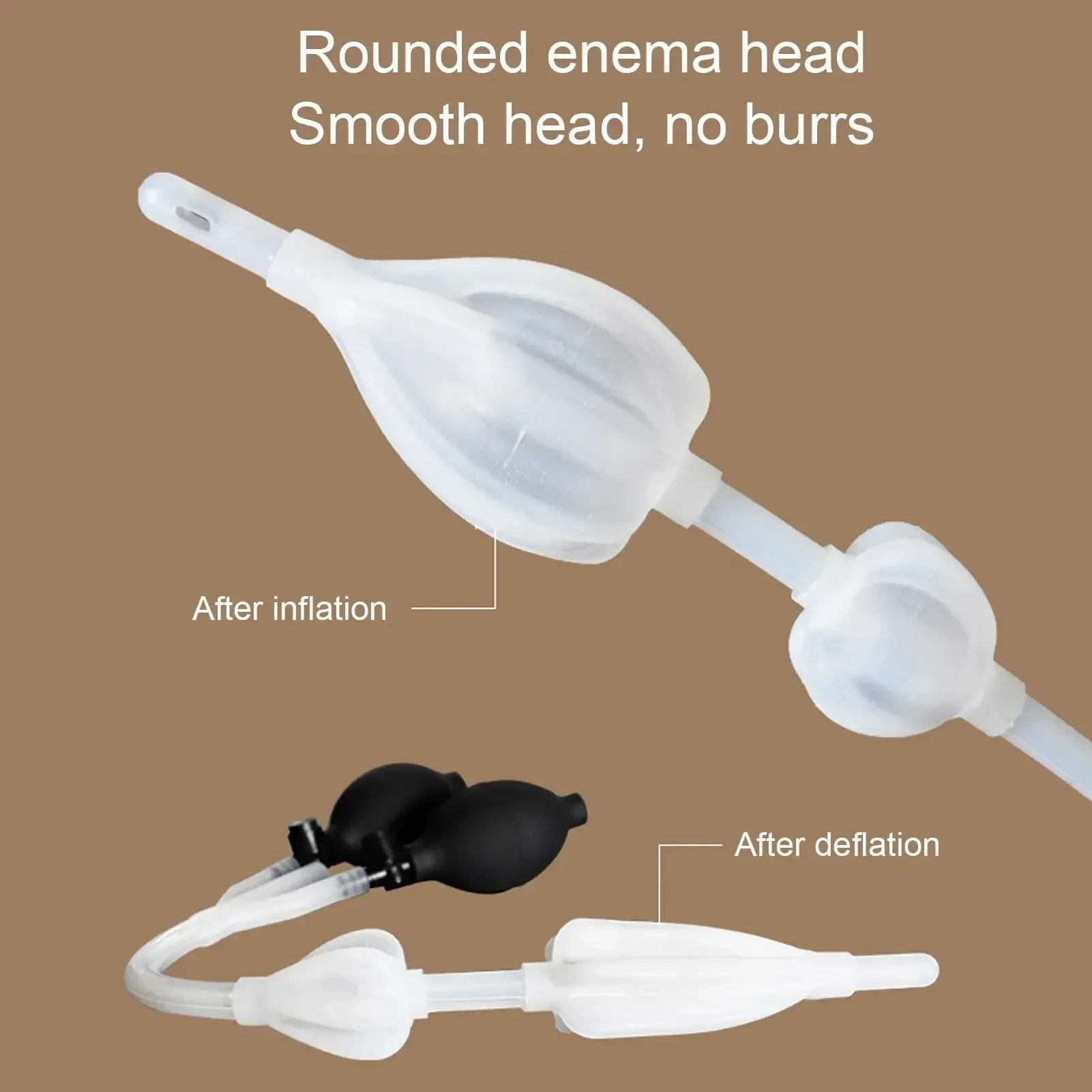 inflatable bulb anal cleansing kit