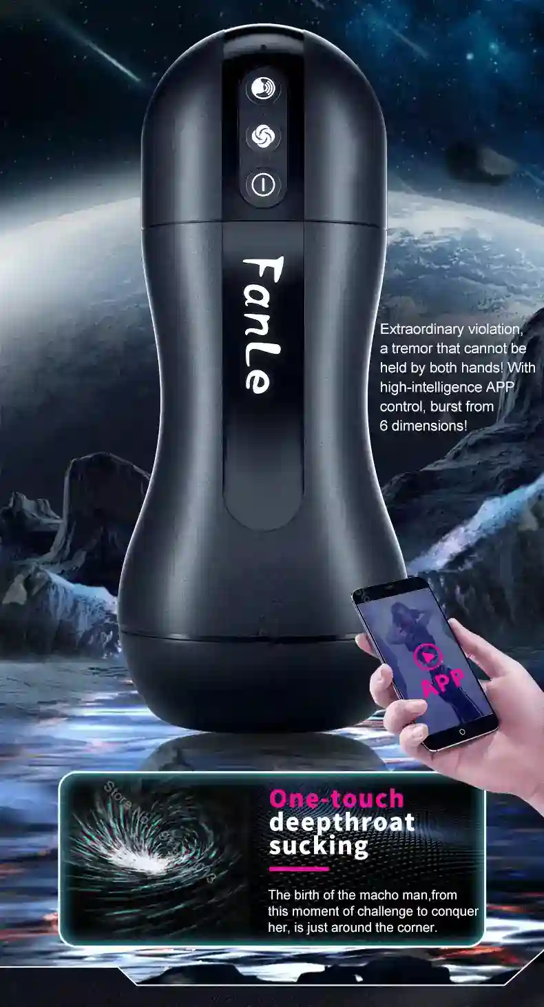 intelligent heating male sex toy