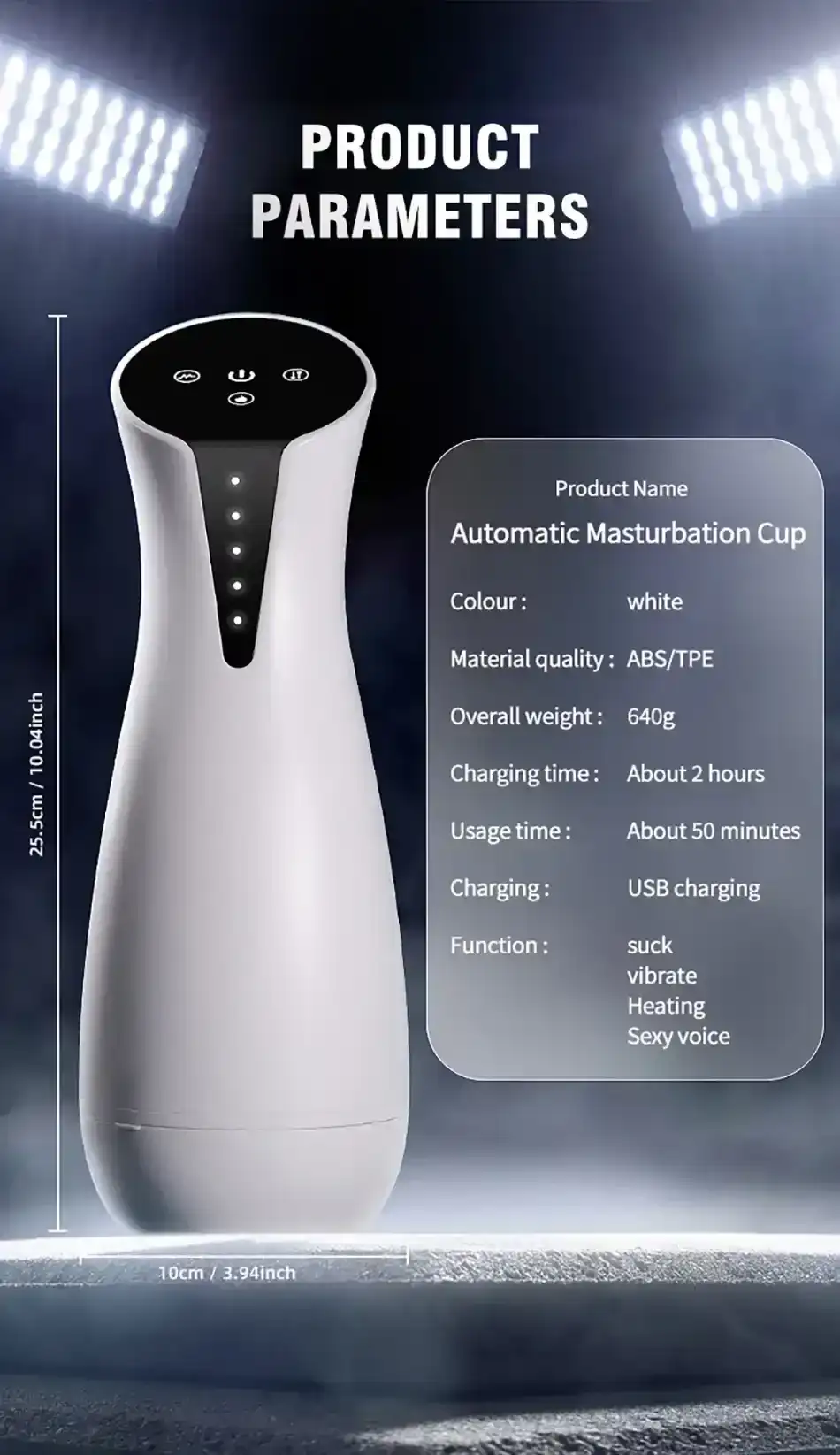 intelligent heating suction male toy