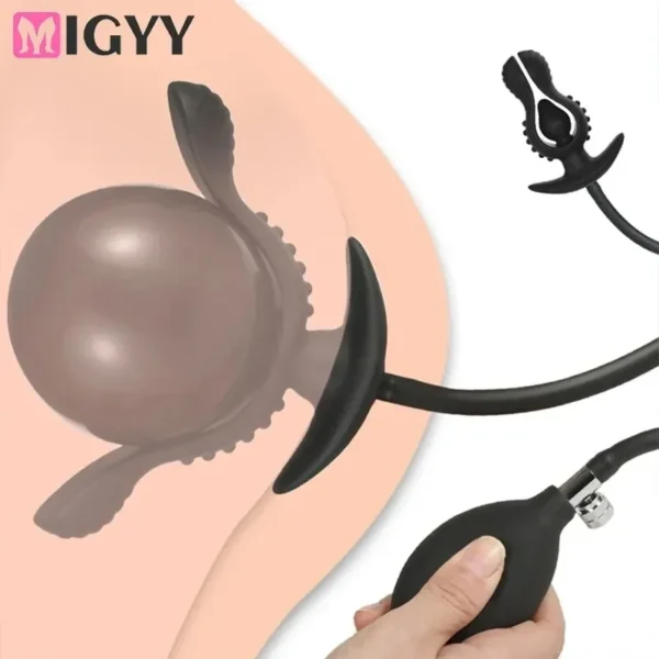 internal expansion flower butt plug