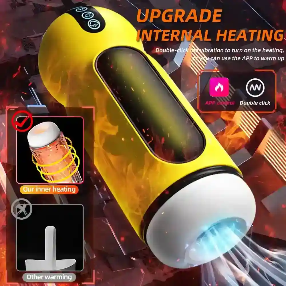 internal heating app controlled toy