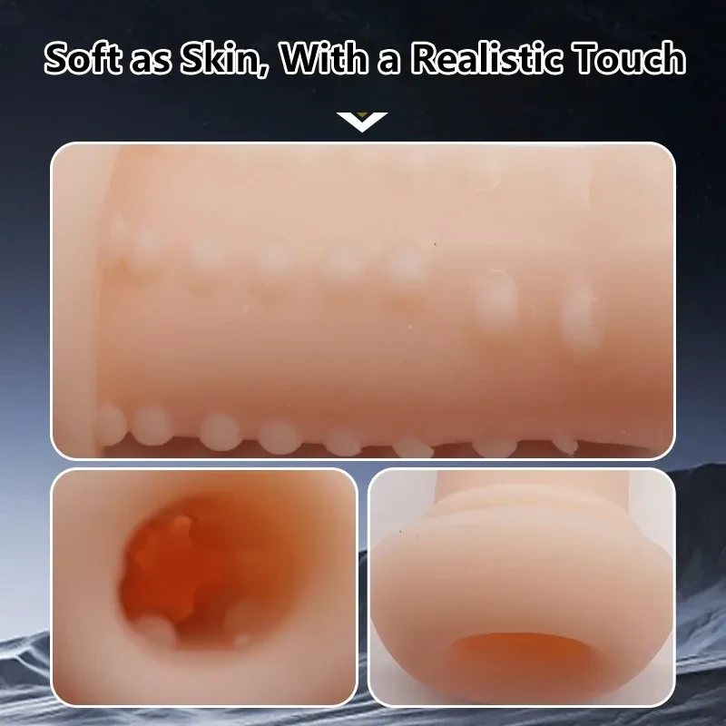 internal textured masturbation cup