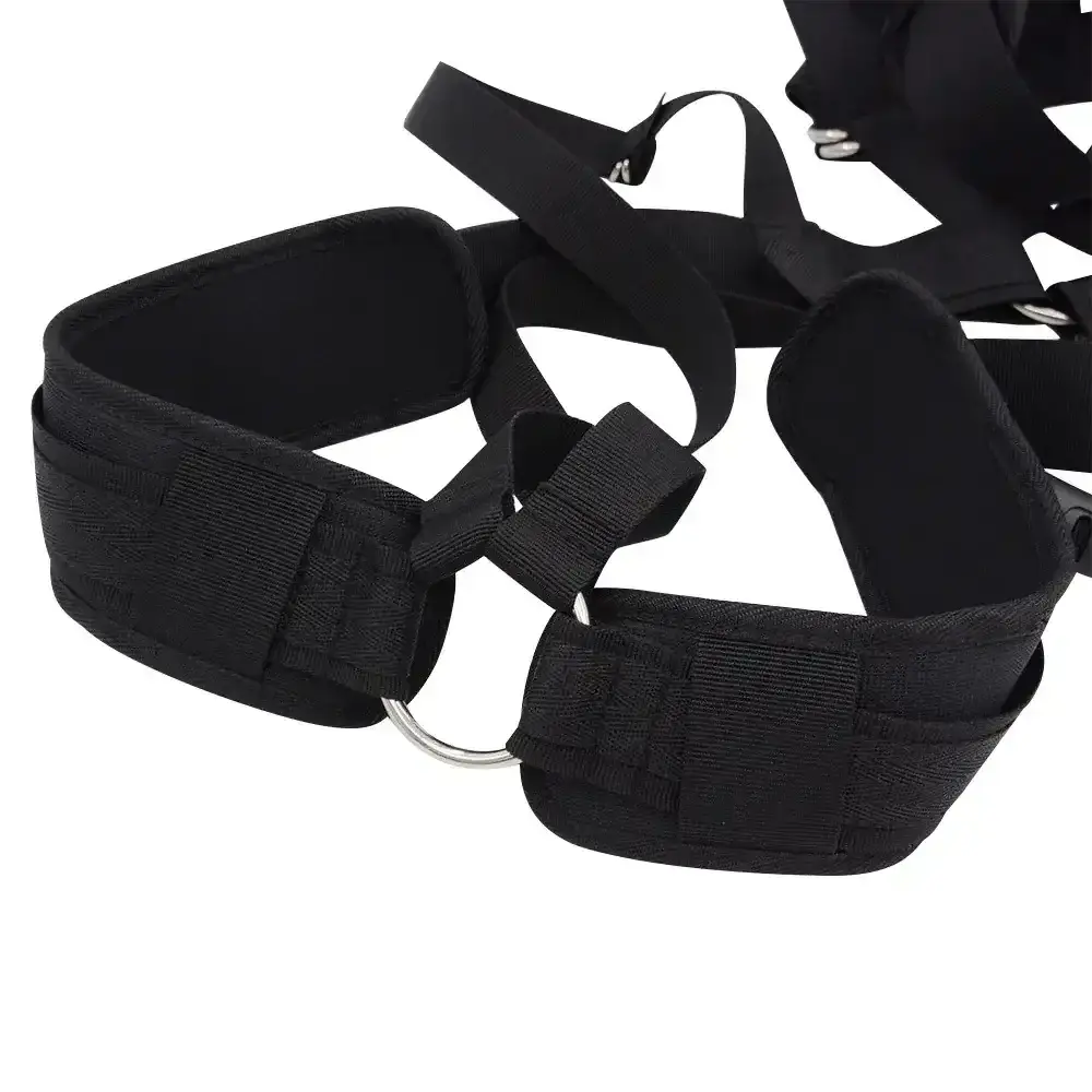 isensualflow net adjustable black nylon bdsm kit