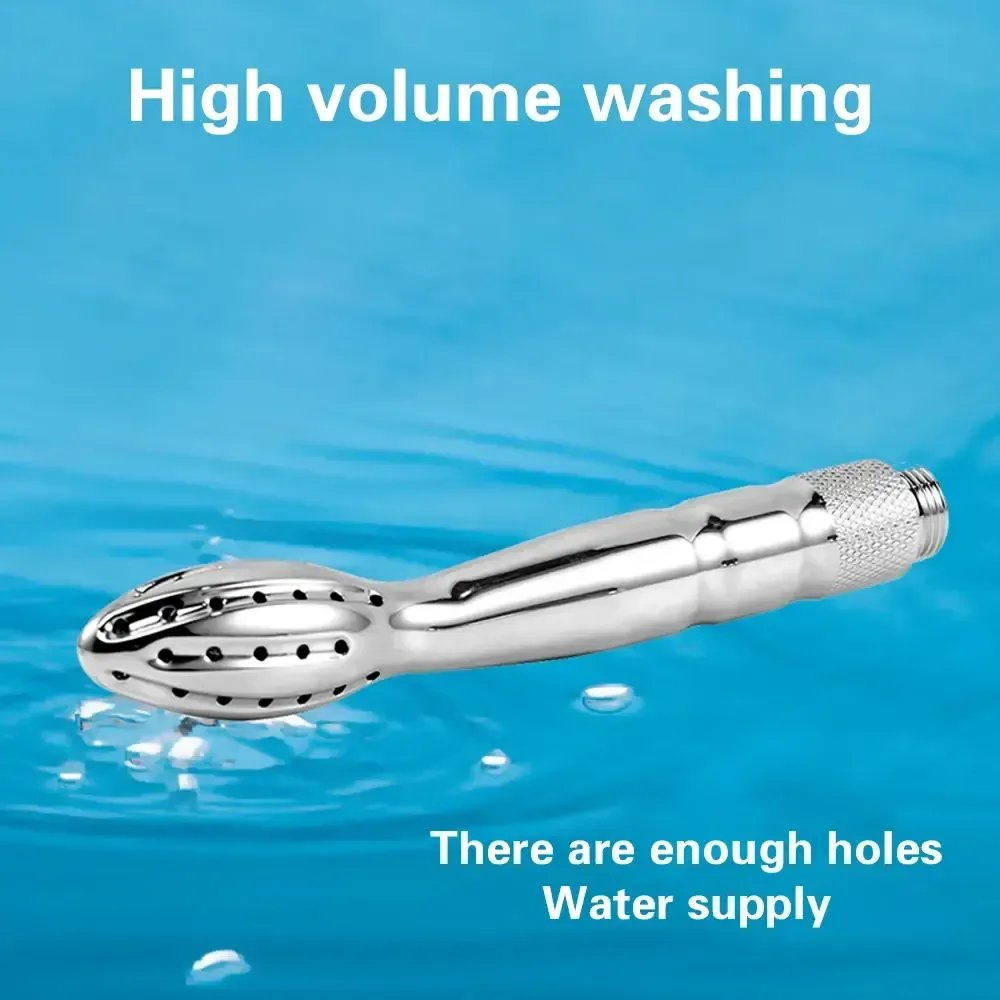 isensualflow net aluminum alloy anal douche nozzle