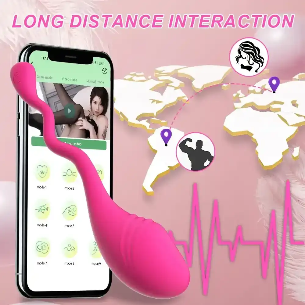 isensualflow net app controlled jump egg vibrator silicone