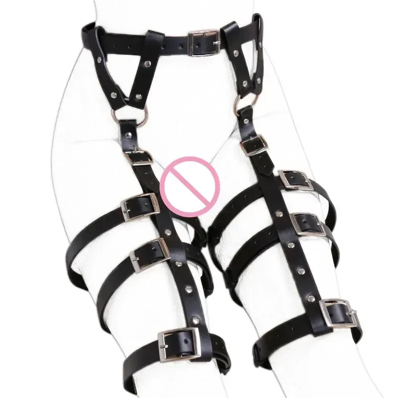 isensualflow net black pu leather femdom harness