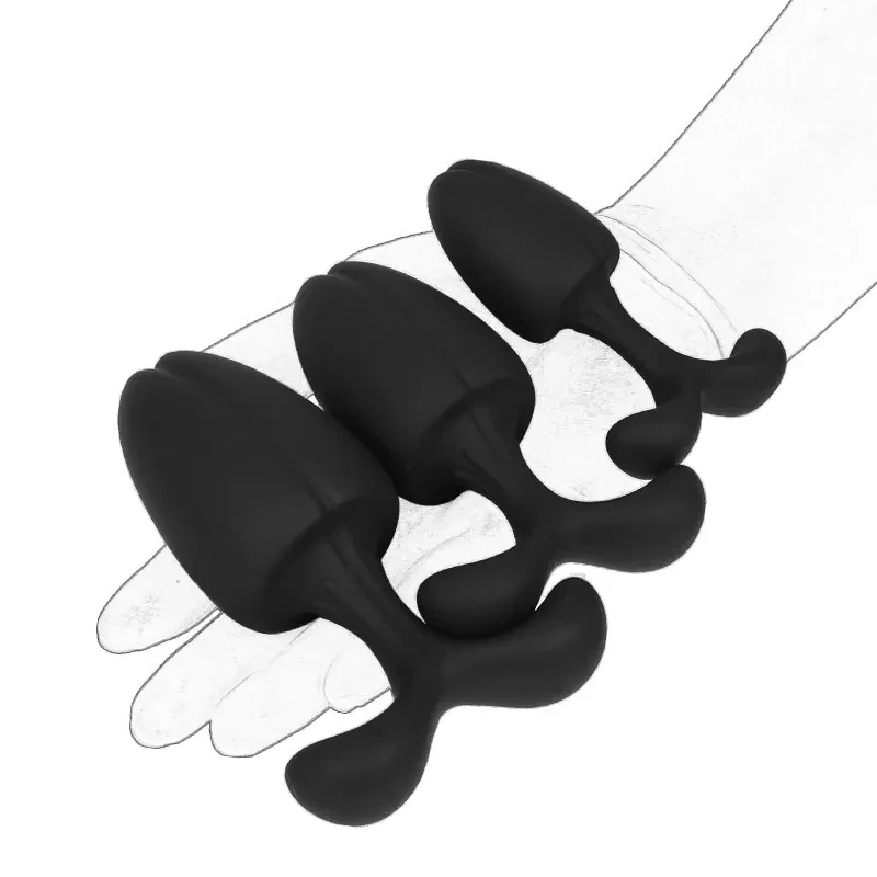 isensualflow net black silicone anal training plug