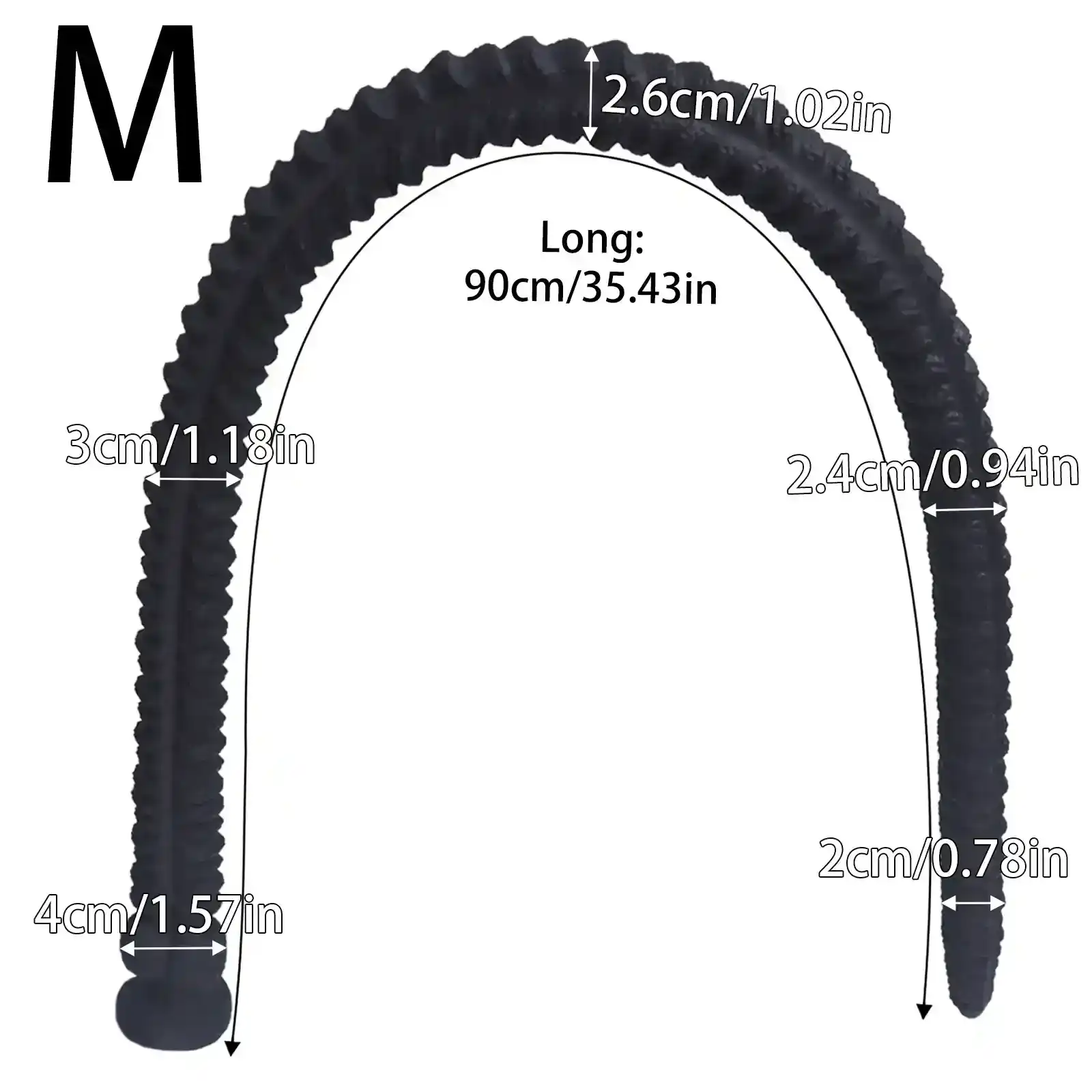 isensualflow net black silicone threaded anal butt plug
