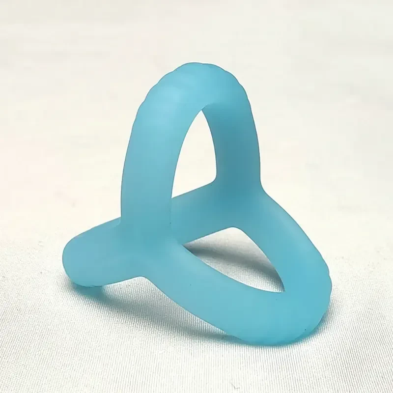 isensualflow net blue luminous silicone cock ring