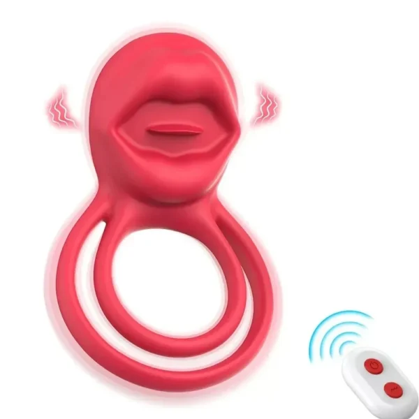 isensualflow net dual control vibrating cock ring rose