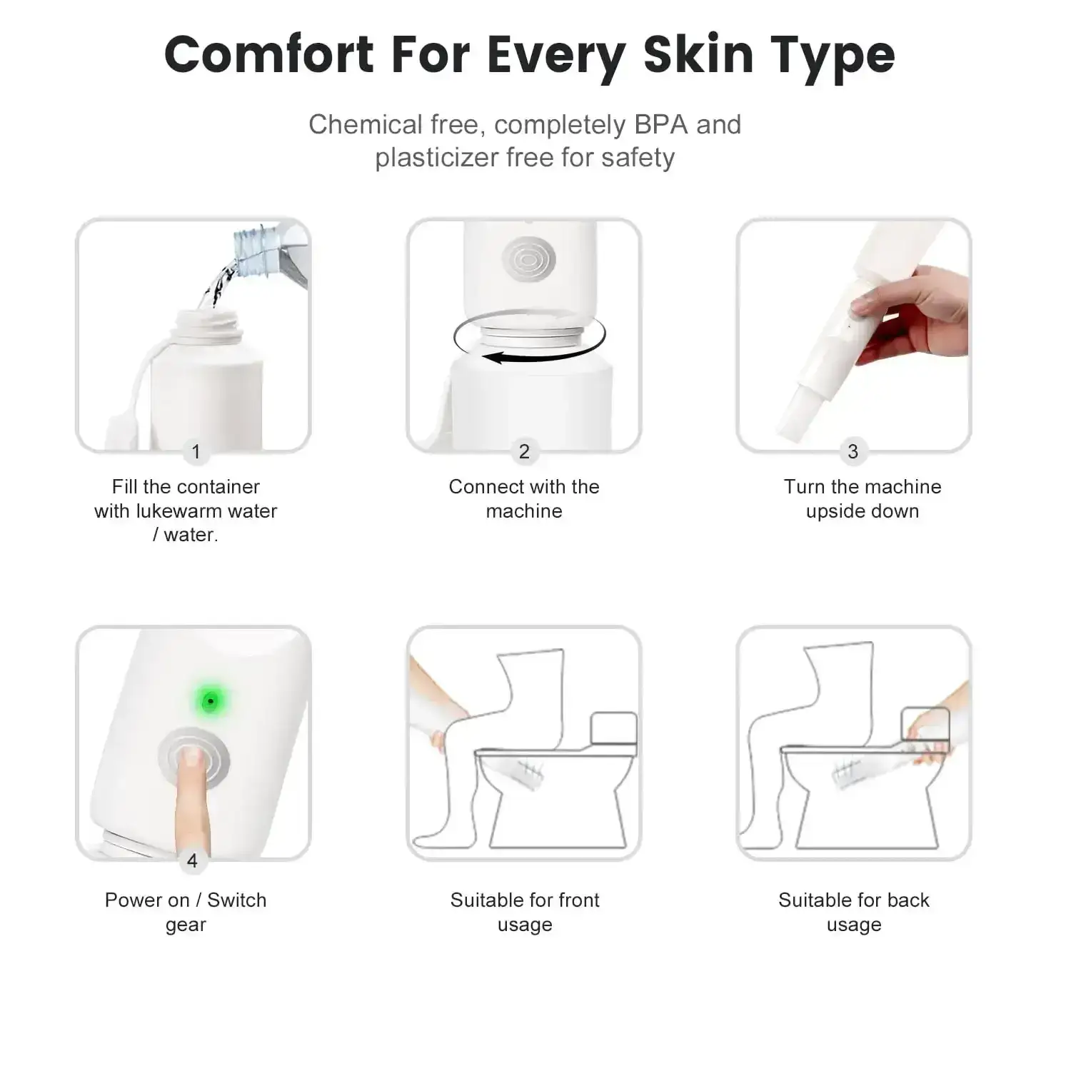 isensualflow net electric handheld bidet cleanser