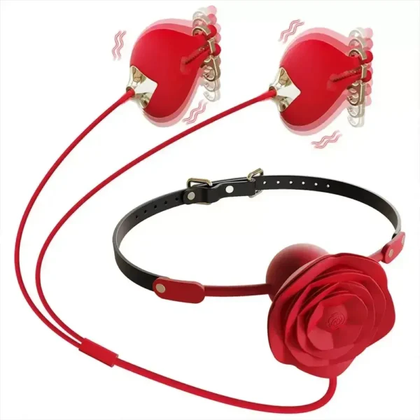 isensualflow net erotic nipple clamps and ballgag