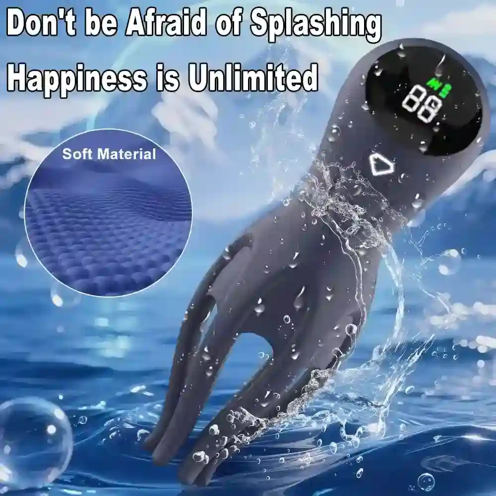 isensualflow net flexible silicone glans pleasure toy
