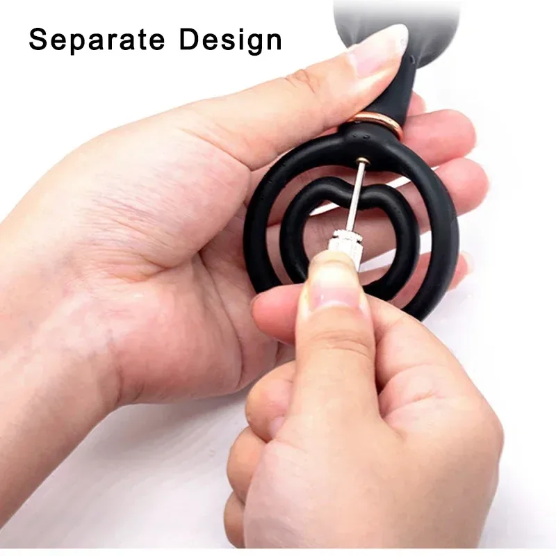 isensualflow net inflatable anal plug black tpe